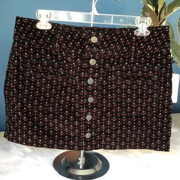 Free People Joanie Corduroy Mini Skirt - Picture 1 of 13